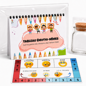 Kit Émotio-Mimes gestion des émotions enfant TDAH